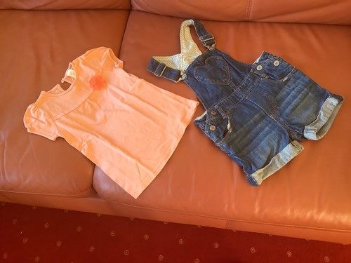 Mädchen kurze jeans latzhose - mädchen,
