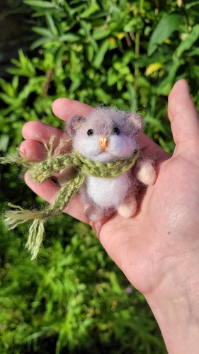 Nadelgefilzte hamster wolle - nadelgefilzte,