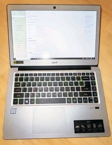 Acer swift alu - 3, |