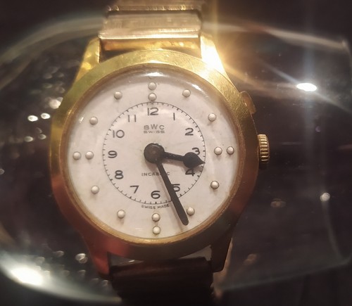 Blinden armbanduhr incabloc - armbanduhr,