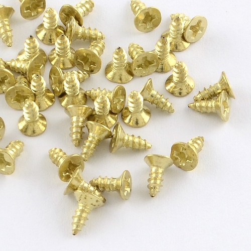 Minischrauben gold bronze