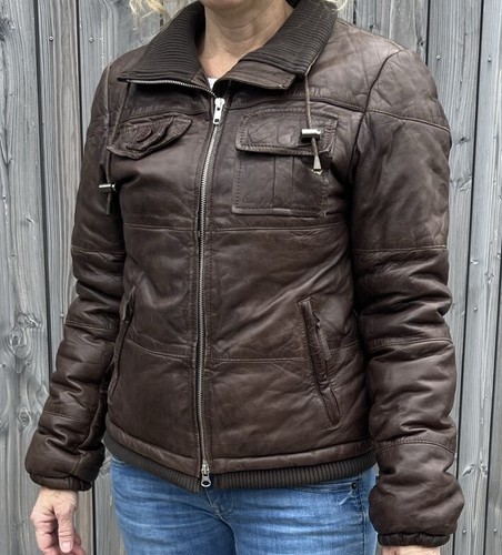 Echte lederjacke jagger - echte,