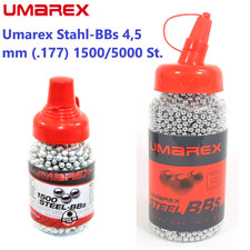 UMAREX Stahlrundkugel BBs 4,5 mm 1500/5000 St Geschosse für CO2 Luftdruckpistole