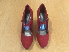 Pumps Wildlederimitat Größe