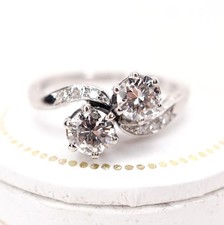 Kostbarer art deco ring toi - kostbarer,