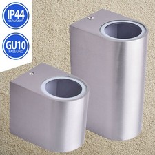 Außenleuchte Wandlampe Wandleuchte GU10 Treppenhaus Leuchte Lampe Treppenleuchte