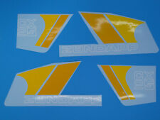 Zündapp CX 25  Aufkleber Lacksatz  gelb/orange Zündapp  448-151.171 