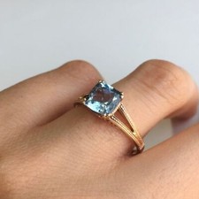 1.52 Karat Aquamarin Verlobung