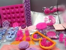 Torten dekorieren- Konvolut,Formen,Prägestempel,Fondant Prägung,Tortenschablonen