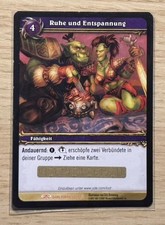 WoW TCG Loot-Karte - Rest and Relaxation / Ruhe und Entspannung, unscratched!