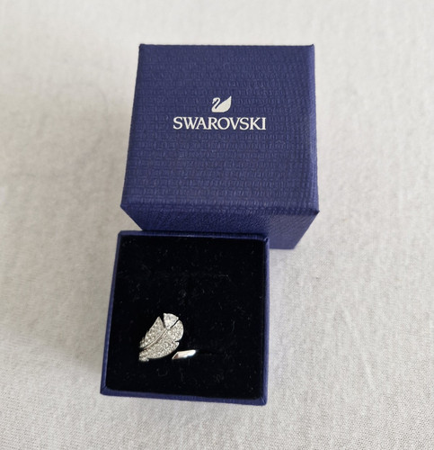Swarovski cocktail ring blatt - swarovski, cocktail-ring