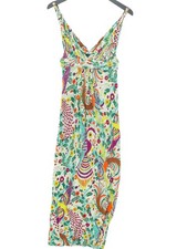 t-bags Maxikleid S in weiß