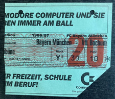 3638 Ticket Bl 86/87 FC Bayern