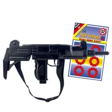 Maschinenpistole Schwarz 47 cm