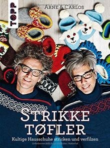Strikketøfler kultige - strikketøfler.,