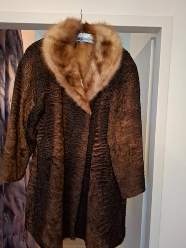 Persianer pelz mantel - persianer,