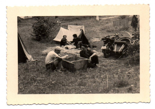Foto biwak 1954 emw motorrad - foto,
