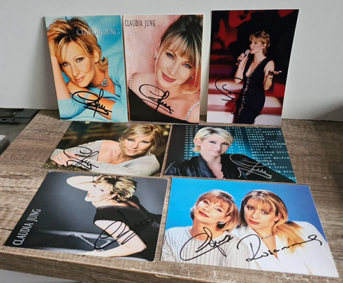 Autogramm claudia jung - 7,