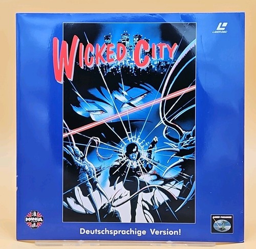 Wicked city laserdisc - wicked,