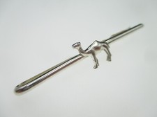 FS Camel Kamel Brosche Zigaretten Franz Scheurle 925 Sterling Silber Sammler Rar