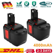 2x Akku Für Bosch 24V Ni-MH BAT030 BAT031 BAT240 BAT299 GSB GSR 24 VE-2 4000mAh