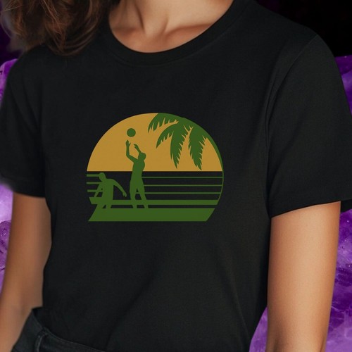 Frauen shirt beach - t-shirt,