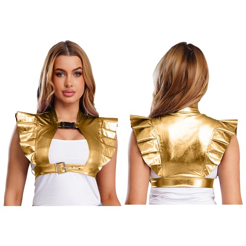 Damen metallic crop top - damen,