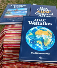 ADAC General Atlas, Weltatlas, Lebensraum Erde, 3 tolle Bücher unserer Welt