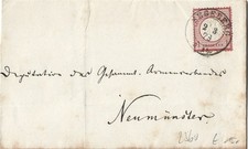 DR Brief Mi-Nr. 19 Brustschild