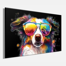 Wandbild BUNTER HUND 60x90 cm