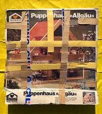 PUPPENHAUS Allgäu HENNIG Bodo PUPPENSTUBE Land HAUS 201 Neu HOLZ Spiel OVP 60 70