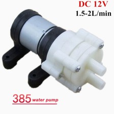 6~12V R385 Mini Aquarium Pumpe Aquarium Motor für Membranpumpe Wasser/Luftpumpe