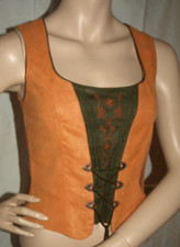 h. moser - Trachten Weste Mieder Gilet Jacke  Corsage Gr. 34 (B64)