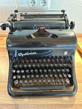 Vintage Schreibmaschine Optima – QWERTZ – Made in Germany – funktionsfähig, Deko