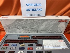 Set Modelleisenbahn Märklin 2663 / 2863 Autotransport Zug VW Werkslok OVP Autos