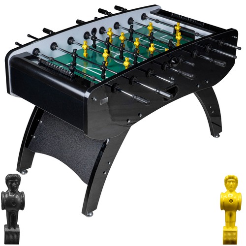 Fußball tischkicker schwarz - fußball,