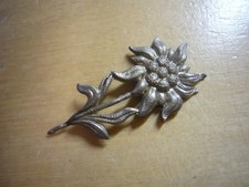 A110) K.u.K. ÖSTERREICH - altes Kappenabzeichen, Mützenabzeichen, Edelweiss