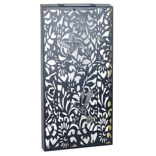 Solar kolibri metall wandbild - kolibri,