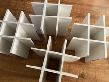 Kallax Einsatz Flaschen Regal Getränke Halterung weiß Ikea VB