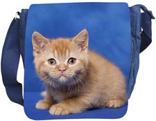 BRITISCH Kurzhaar Katze - SCHULTERTASCHE Tasche Umhängetasche JEANS - BRK 01