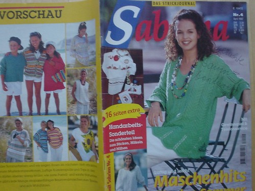 Sabrina strickjournal april - sabrina,