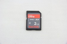 SanDisc Ultra 2 GB SD Karte Class 4 15 MB/s SD - Speicherkarte # 12338