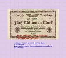 WEIMAR  5 Millionen Mark