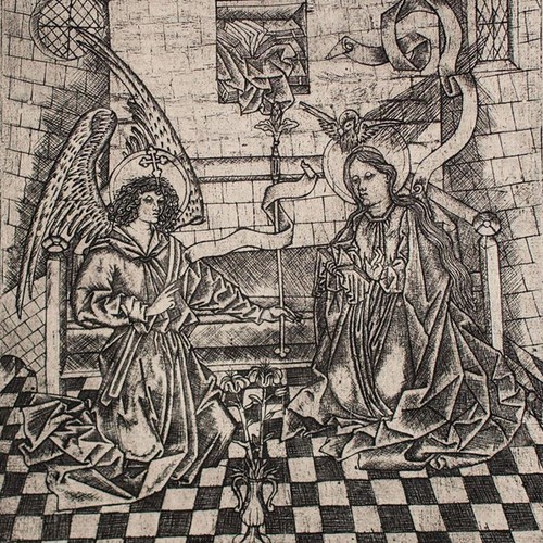 Verkündigung maria erzengel - maria,