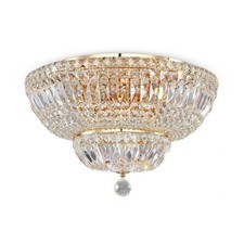 Deckenlampe Glas Gold