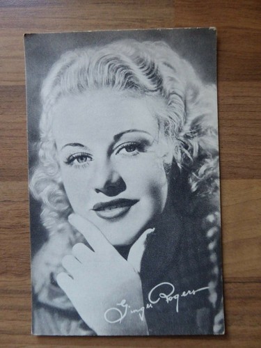 Ginger rogers echt foto - ginger,