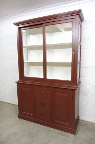 Buffetschrank burgunderrot - buffetschrank,
