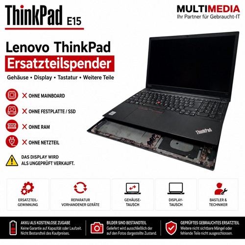 Lenovo thinkpad e15 - lenovo, gehäuse