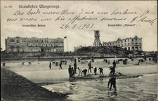 Ak Nordseebad Wangerooge in Ostfriesland, Strand-Hotel Gerken,... - 11452144