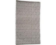 Fleckerlteppich Raute taupe